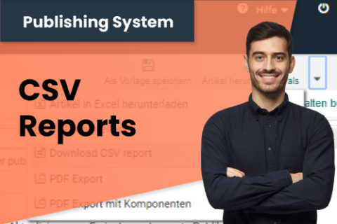 Publishing System - CSV Report