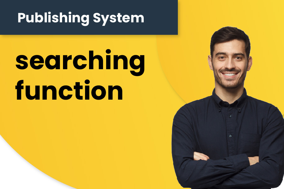 Publishing System - Search function